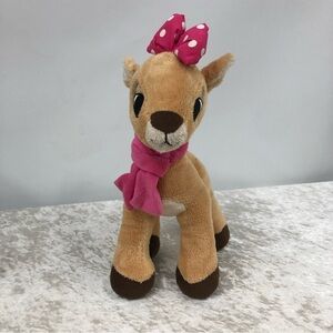 Rudolph the Red Nosed Reindeer Clarice stuffed animal DanDee plush toy